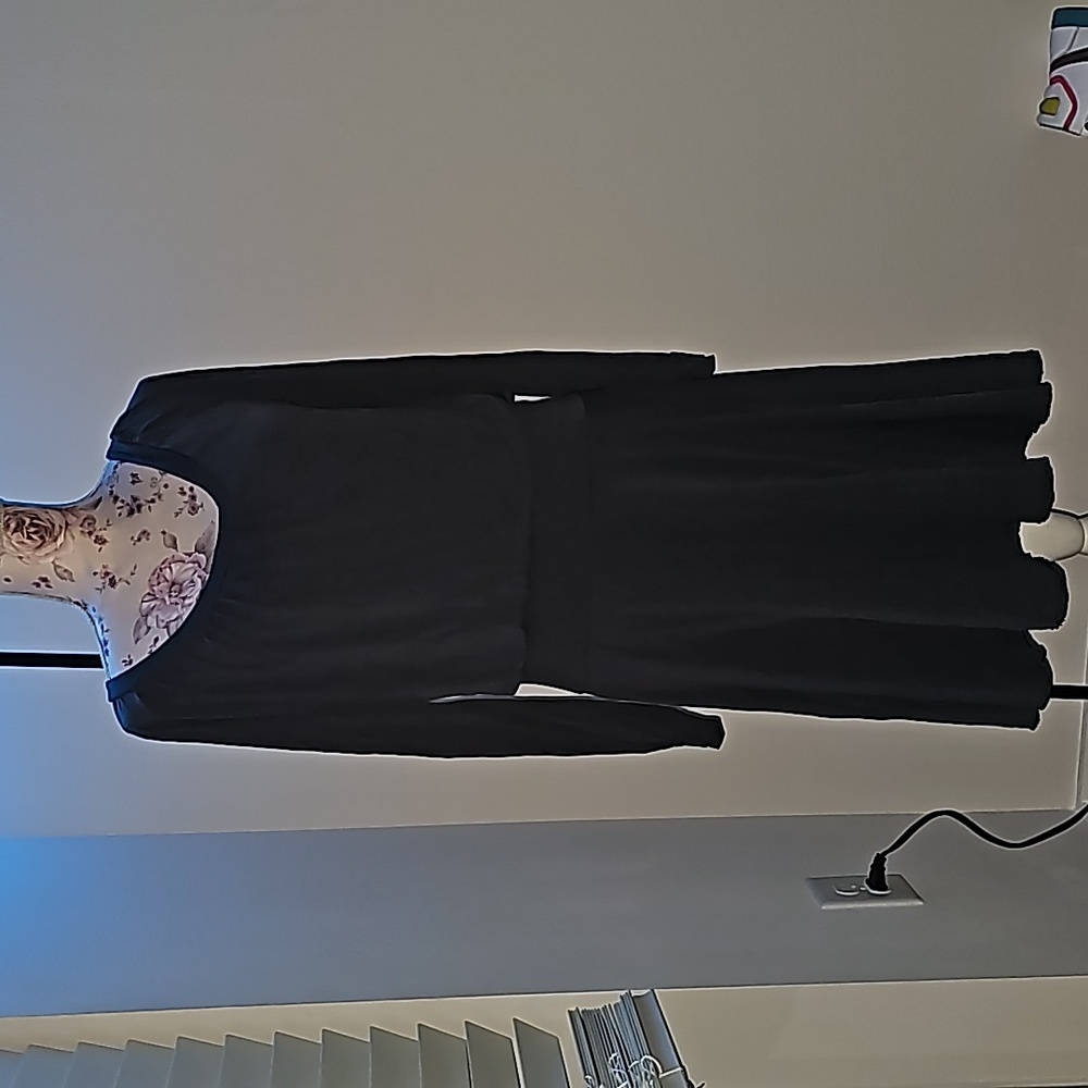 VELVET GRAY DRESS SIZE M
